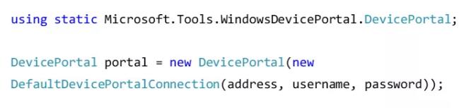 創(chuàng)建DevicePoral對(duì)象