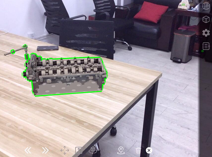 在iPad端選擇一個模型動畫