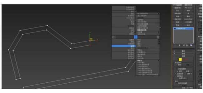 選中線，刪除多余的線