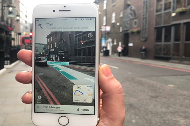 AR技術(shù)增強室內(nèi)和室外導航